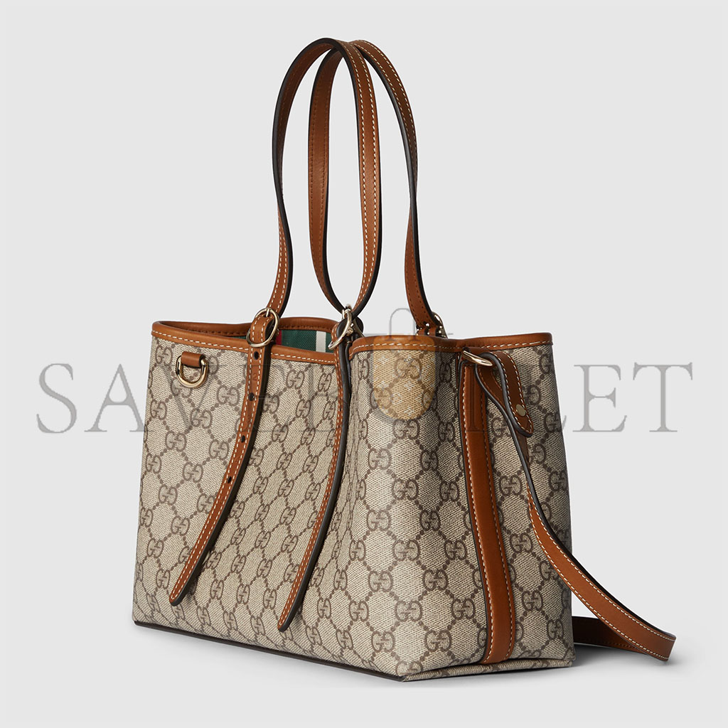 GUCCI GG EMBLEM MEDIUM TOTE BAG ‎815214 (30*18*11cm)